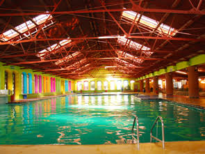 Se inunda alberca techada del IMSS “Trinidad”